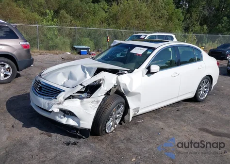 2013 Infiniti G37 Journey from USA, damaged, VIN JN1CV6AP6DM718358